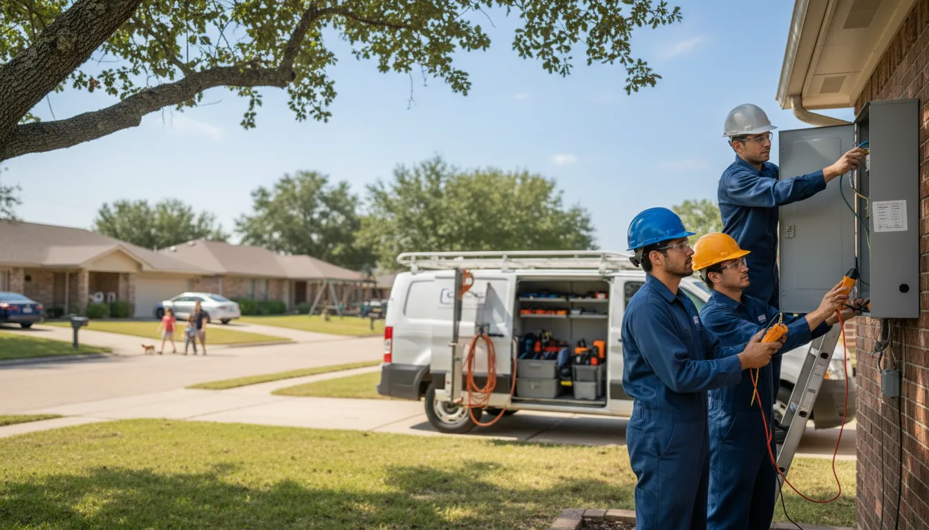 Certified electrician providing emergency electrical services in Woolford, MD